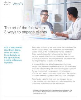 The Art of the Follow-up:  3 Ways to Engage Clients