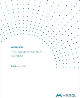 The Lambda Architecture Simplified