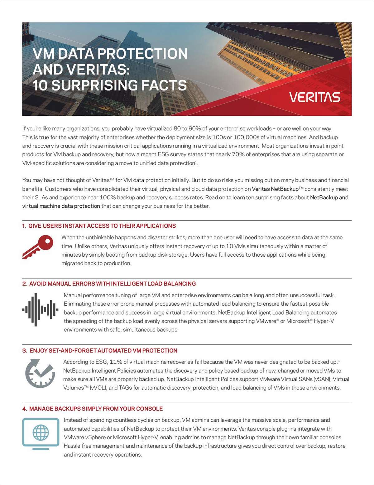 VM Data Protection and Veritas: 10 Surprising Facts