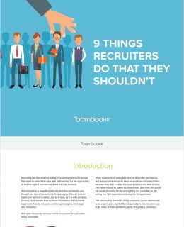 9 Things Recruiters Do That They Shouldn't
