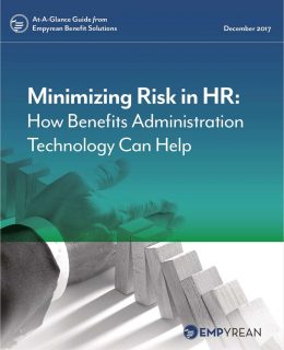 Minimizing Risk in HR: How Benefits Administration Technology Can Help