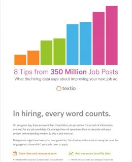 8 Tips from 350 Million Job Posts