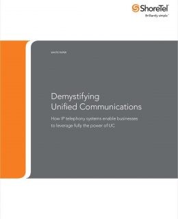 Demystifying Unified Communications