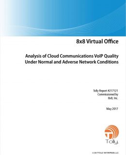 Analysis of Cloud Communications VoIP Quality Under Normal and Adverse Network Conditions