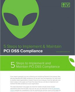 5 Steps to Implement & Maintain PCI DSS Compliance