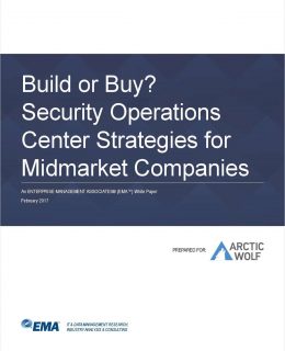 Build or Buy? Security Operations Center Strategies for Midmarket Companies