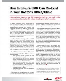 How to Ensure EMR Can Co-Exist in Your Doctor's Office/Clinic
