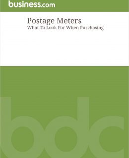 What To Look For When Purchasing A Postage Meter