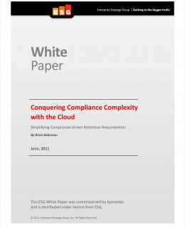 Conquering Compliance Complexity With The Cloud