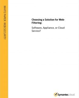 Choosing a Solution for Web-Filtering: Software, Appliance, or Cloud Service?