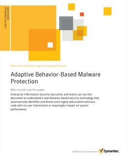 Adaptive Behavior-Based Malware Protection