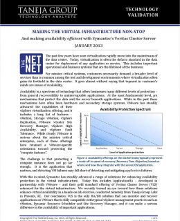 Making the Virtual Infrastructure Non-Stop