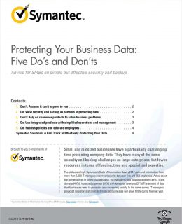 Protecting Your Business Data: Five Do's and Don'ts for SMBs