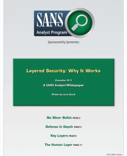 Layered Security: Why It Works