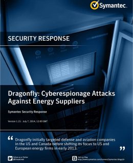 Dragonfly: Cyberespionage Attacks Against Energy Suppliers