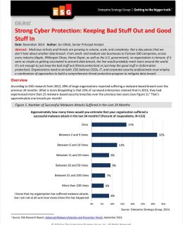 Strong Cyber Protection: Keeping Bad Stuff Out and Good Stuff In