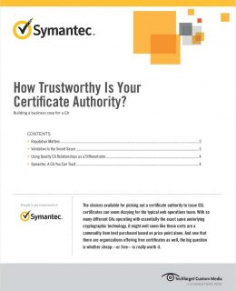 How Trustworthy Is Your Certificate Authority?