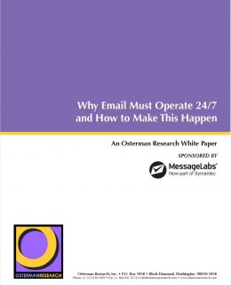 Why Email Must Operate 24/7 and How to Make This Happen