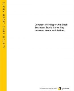 Cybersecurity Report on Small Business: Study Shows Gap between Needs and Actions