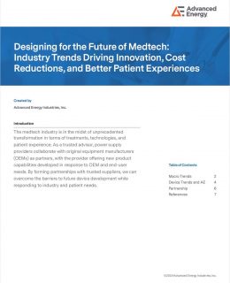 Designing for the Future of Medtech: Industry Trends Driving Innovation, Cost Reductions, and Better Patient Experiences