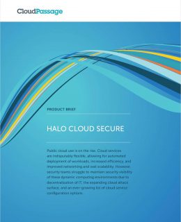 Protect Your Public Cloud with Halo Cloud Secure