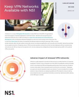 Keep VPN Networks Available with NS1