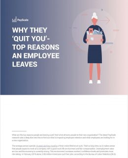 Why They 'Quit You' Top Reasons an Employee Leaves
