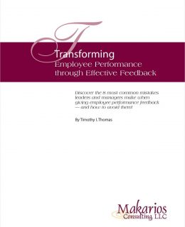 Transforming Employee Performance Through Effective Feedback