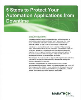 5 Steps to Protect Your Automation Applications from Downtime