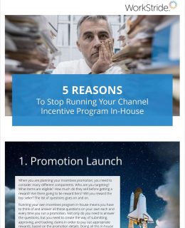 5 Reasons to Stop Running Your Channel Incentive Program In-House