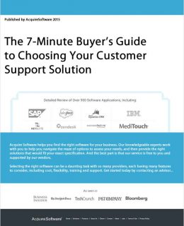 7-Minute Buyer's Guide: Choosing the Best Customer Support Software for Your Business