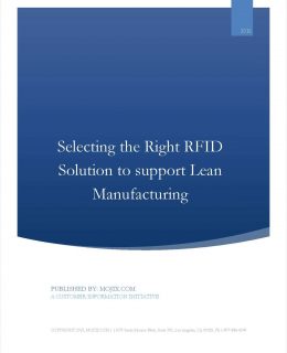 7 Minute Guide: Selecting the right RFID solution to support Lean Manufacturing