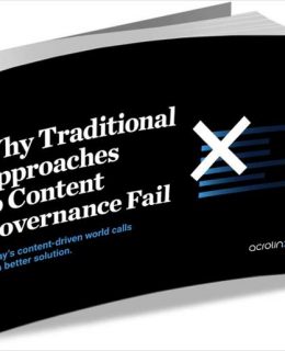 Why Traditional Approaches to Governing Customer-facing Content Fail