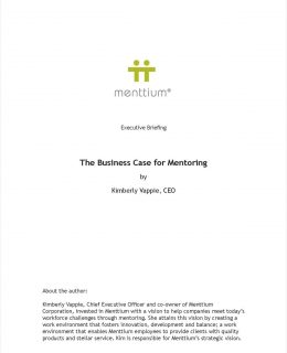Business Case for Mentoring: Tangible Benefits Executives Should Understand