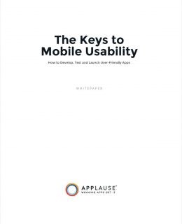 The Keys to Mobile Usability