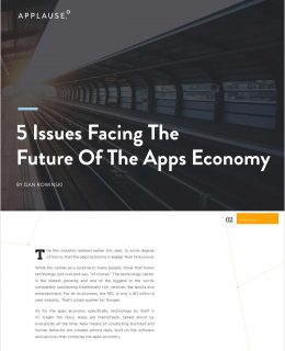 5 Issues Facing the Future of the Apps Economy