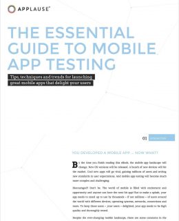 The Essential Guide to Mobile App Testing