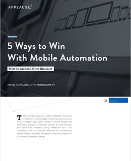 5 Ways to Win with Mobile Automation
