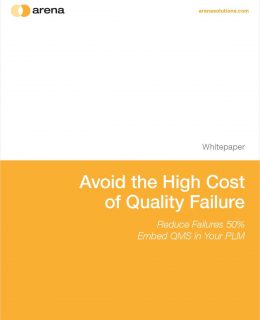 Avoid the High Cost of Quality Failure