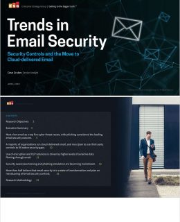Trends in Email Security