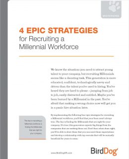Epic Strategies for Recruiting a Millennial Workforce