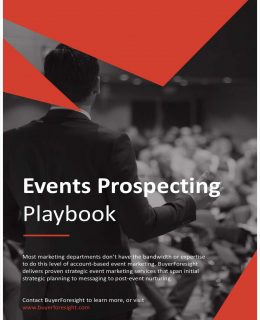 Events Prospecting Playbook