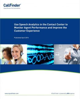 Boost Agent Performance and Elevate the Customer Experience With Speech Analytics