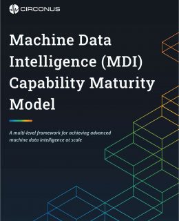 Machine Data Intelligence Capability Maturity Model