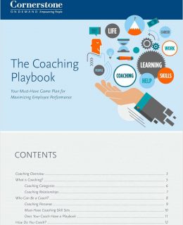 The Coaching Playbook: Your Must-Have Game Plan for Maximizing Employee Performance