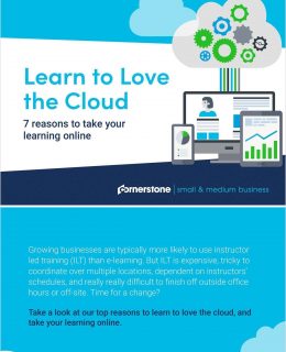 Learn To Love The Cloud