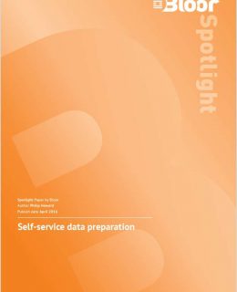 Bloor Spotlight:  Self-Service Data Preparation