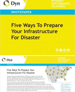 Five Ways To Prepare Your Infrastructure For Disaster