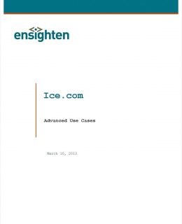 Advanced Use Case: Ice.com