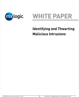 Identifying and Thwarting Malicious Intrusions